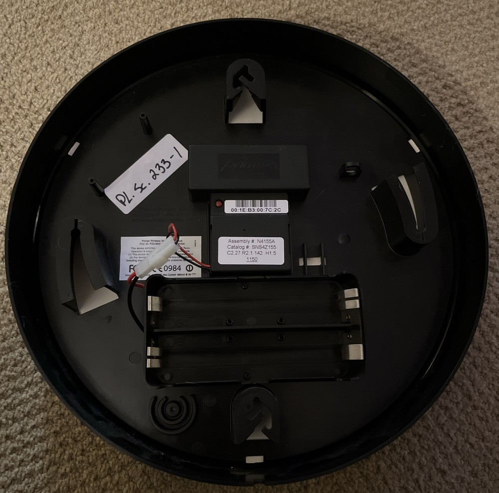 Primex Wireless Analog Wall Clock Parts Only