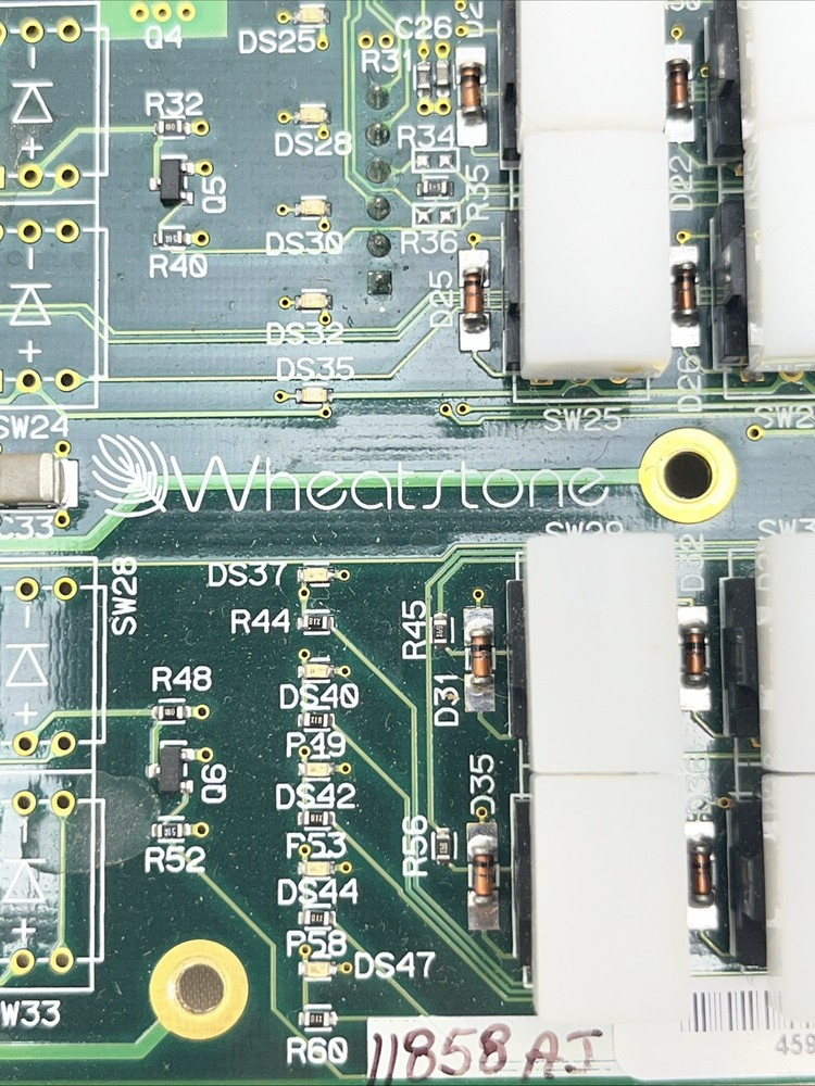 Wheatstone Corporation E-6 Digital Broadcasting Console Circuit Board W/Buttons