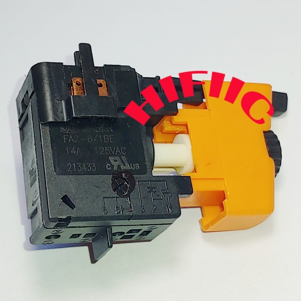 1PCS JIABEN FA2-6/1BE Speed Controller Trigger Switch 14A 125VAC 213433
