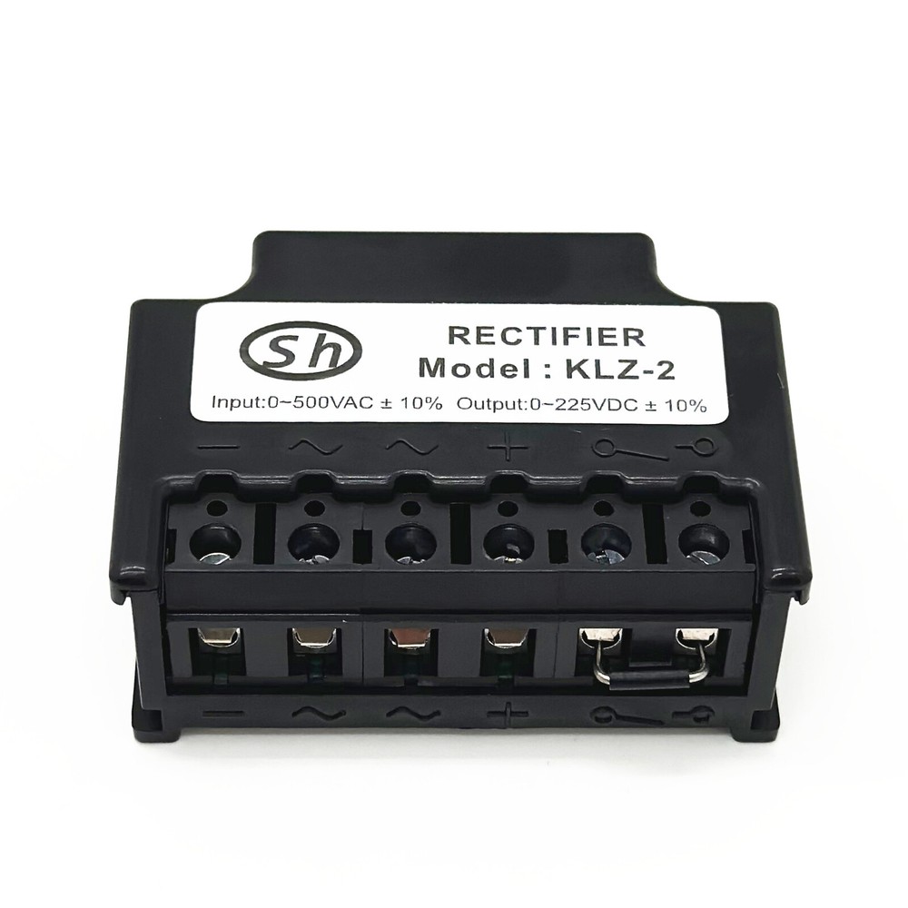 KLZ-2 input 0~500VAC±10% output 0~225VDC±10% half wave brake rectifier module