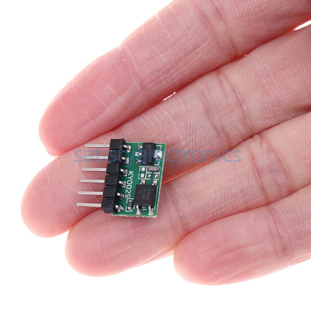 1pcs 3V-24V 5A flip-flop latch switch module bistable single button 5000mA