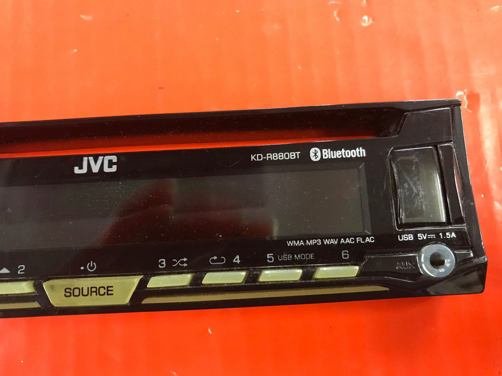 jvc KD-R880BT Faceplate