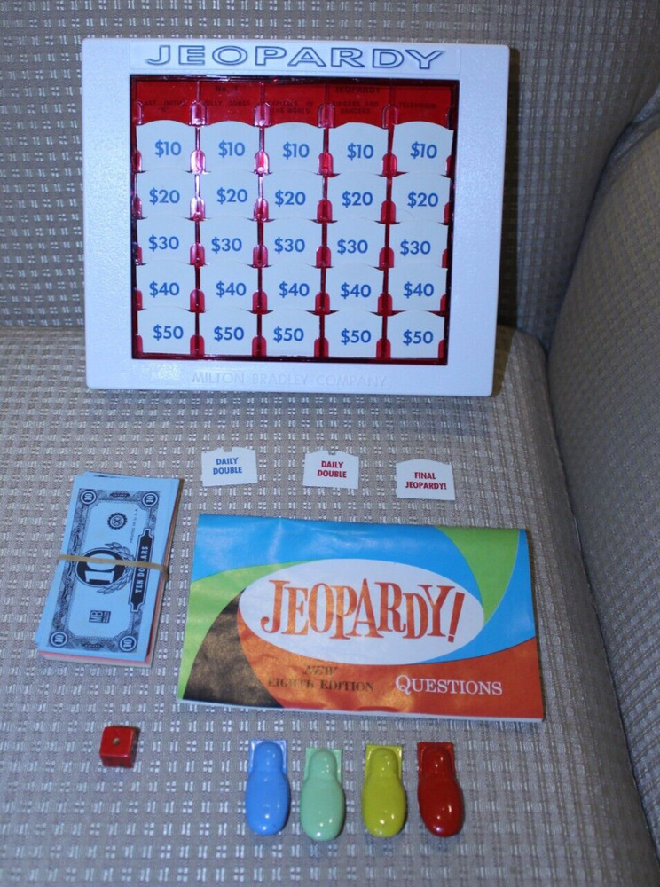 Jeopardy Eighth Edition (1964) Complete - Excellent Condition