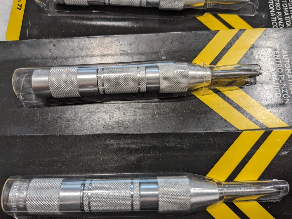 General Tool 77 Center Punch Automatic 3pk 31062