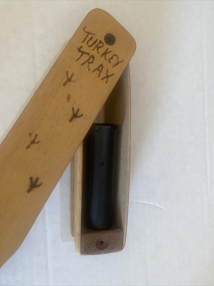 Trax Turkey Call Box 2001 Signed B.H. Hunters