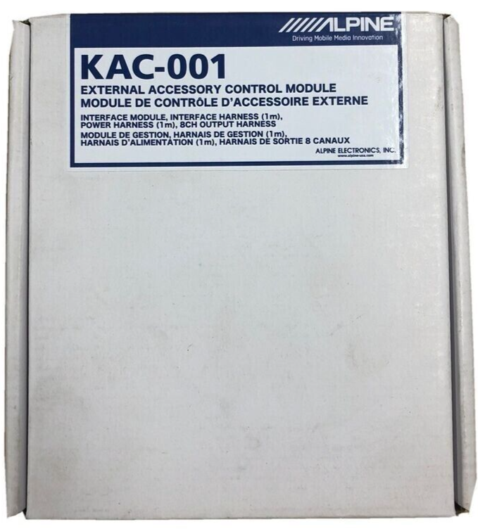Alpine KAC-001 Truck 12 Volt Accessory Controller Module Hub Controls 8 Items