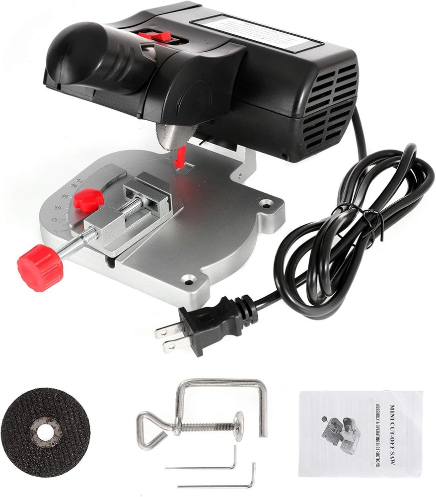 Mini Miter Saw - 9in Electric Table Saw for Precision DIY Projects