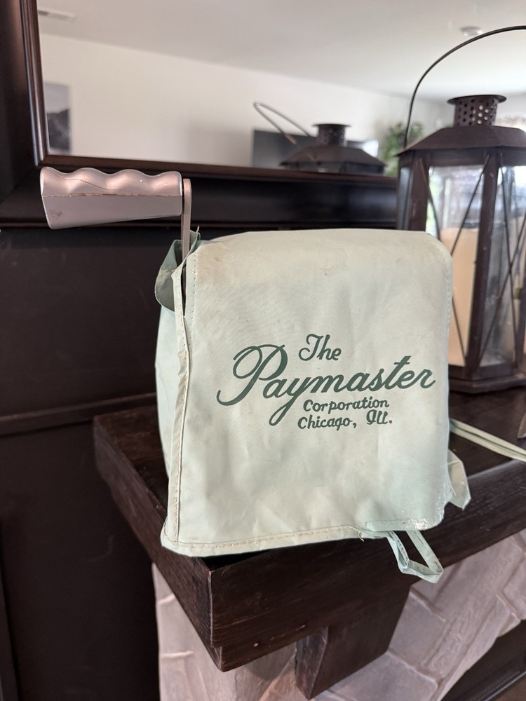 The Paymaster Vintage Check Writer