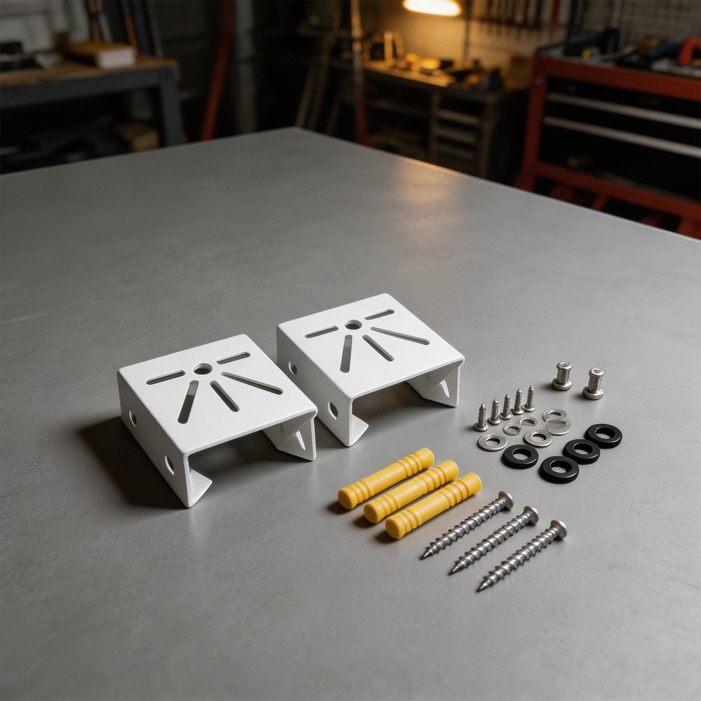 CCTV Wall Corner Bracket for Surveillance Camera Installation - Sturdy Design