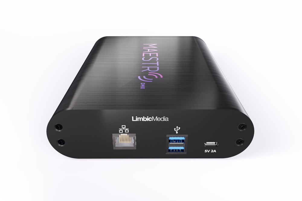 MaestroDMX AI-powered lighting controller DMX realtime