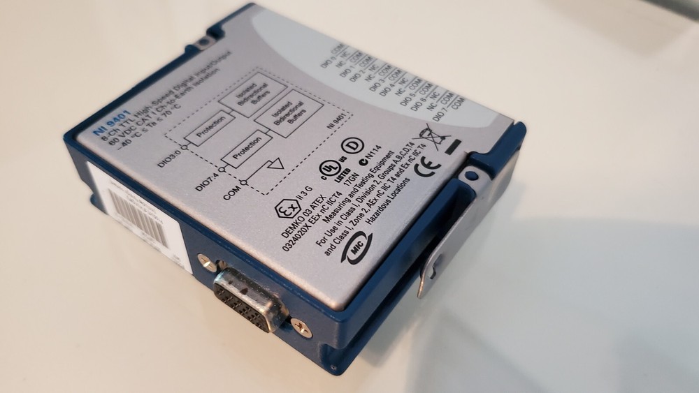 NI-9401 cDAQ 8-Channel TTL High-Speed Digital Input / Output Module