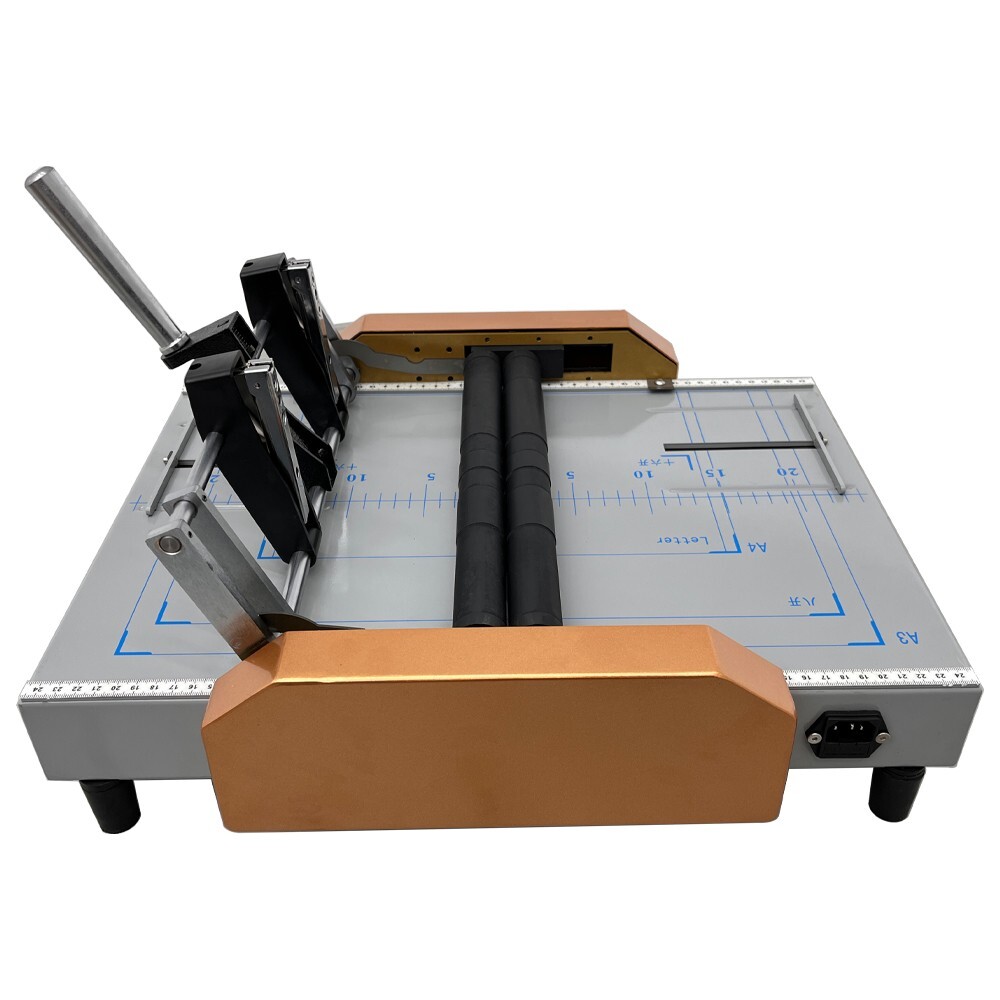 A3 Format Manual Binding Machine Booklet Making Machine Manual Folding Machine