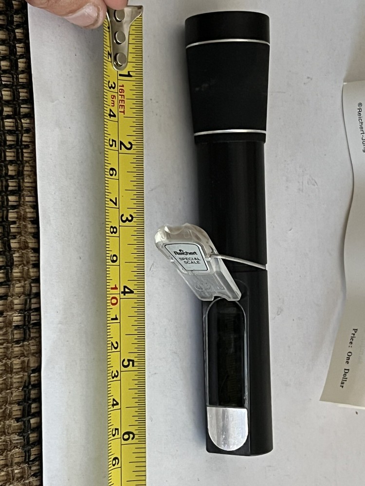 REFRACTOMETER Reichert Model 10400A TS METER New