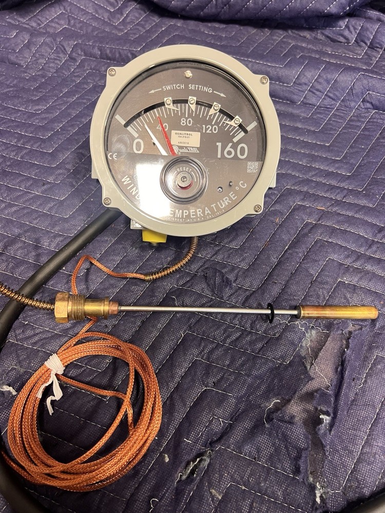 QUALITROL 104-381-01 WINDING TEMPERATURE THERMOMETER