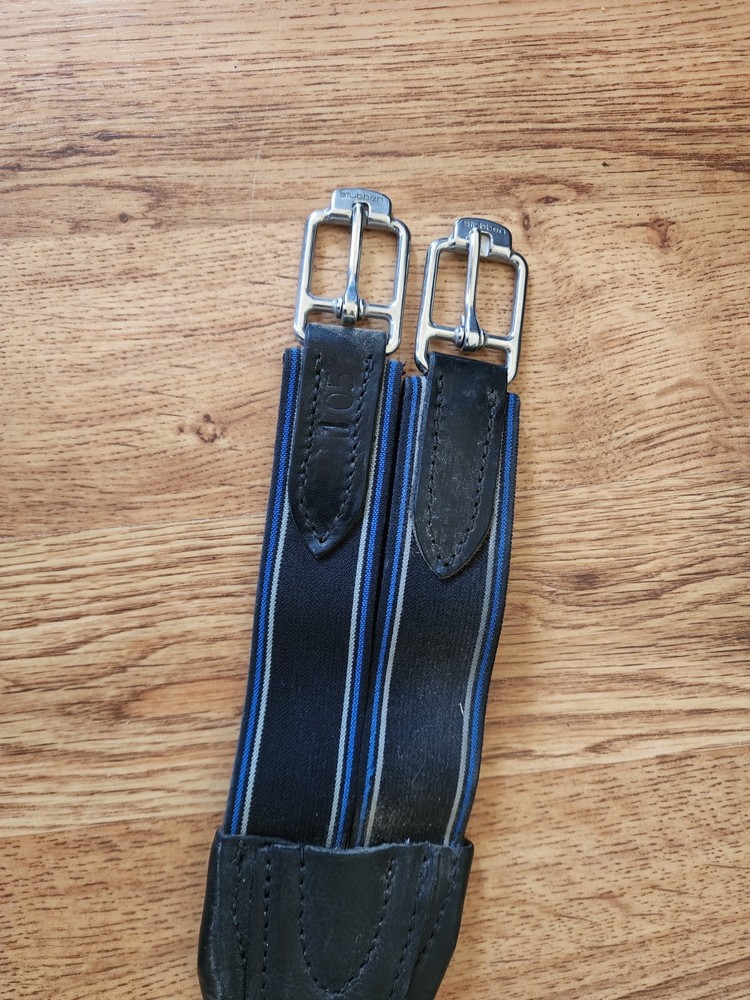 Stubben Leather Girth, Black, 105CM/42"