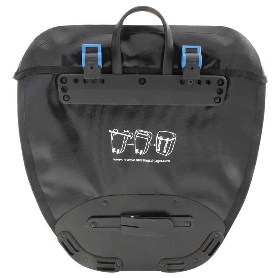 M-Wave Alberta Pannier 40L Black