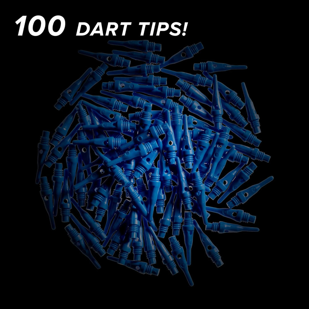 Dart Accessory: Tufflex S.S. (Super Short) 2BA Thread Soft Tip Dart Points (100