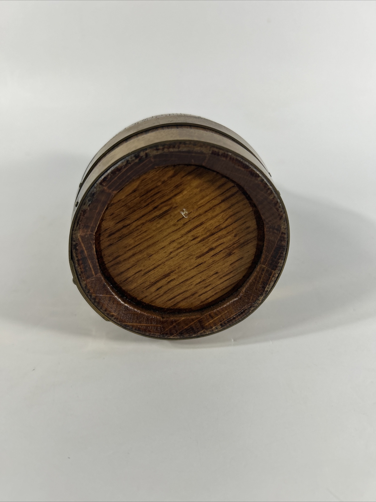 Gerard Lafitte Meilleurs d'Ouvrier de France Brass Oak Barrel Pitcher 1933