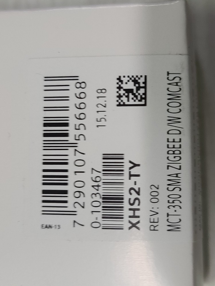 XFINITY Security Visonic XHS2-TY MCT-350 SMA ZigBee Door Window Sensor NEW