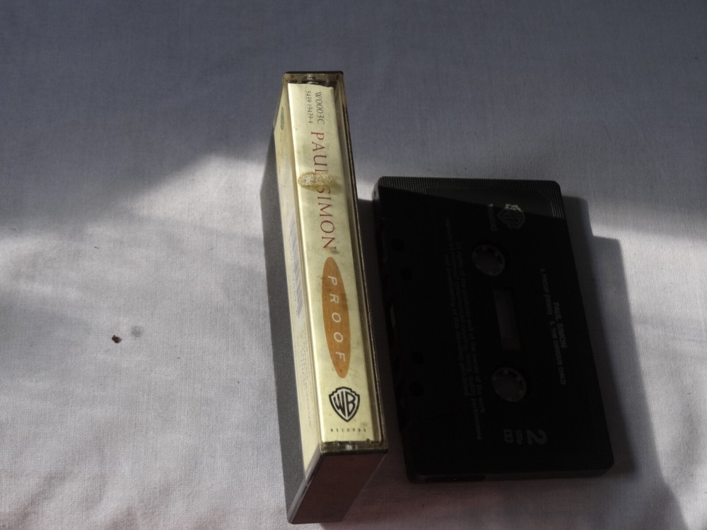 Paul Simon Proof audio cassette single