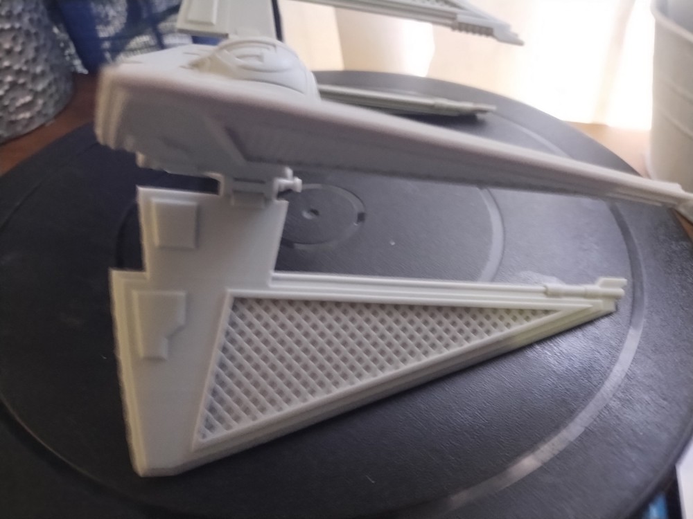 Star Wars Tie Hunter 3d Resin Print 6" Wide