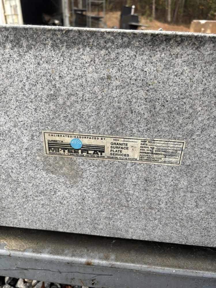 Granite Inspection Table