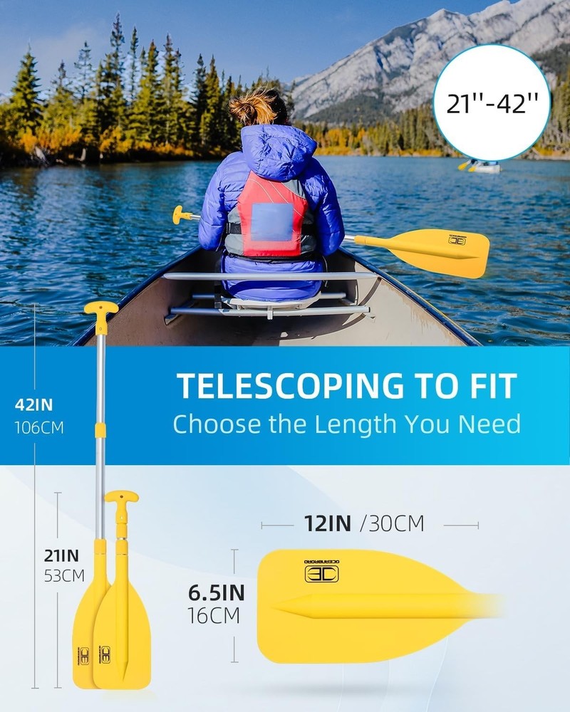 Attwood Emergency Telescoping Paddle for Boating