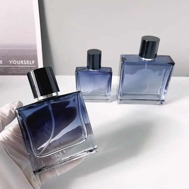 Empty Refillable Travel Glass Perfume Bottle With Spray Atomizer US