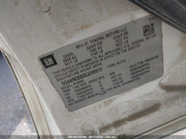 Used Hood fits: 2012 Buick Enclave Grade B