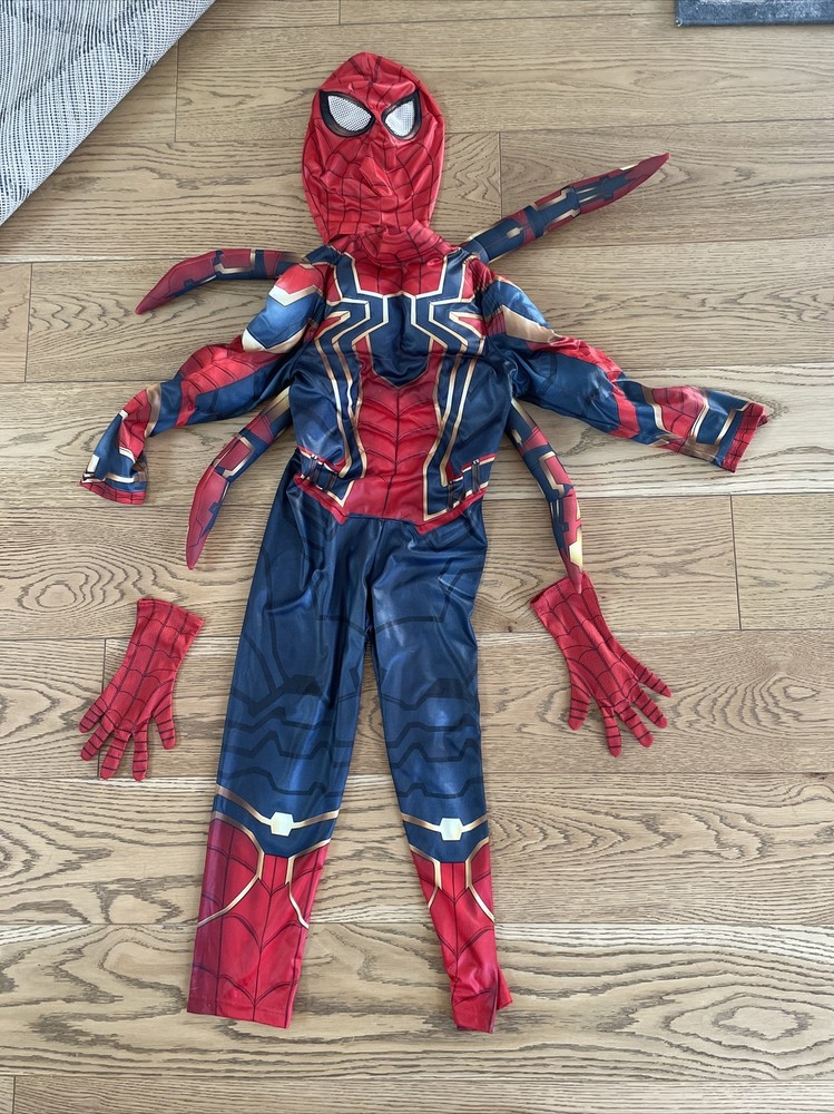 Spiderman boys costume size 7/8