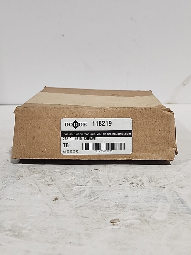 Dodge 118219 / 2B5.0-1610 (NEW IN BOX)