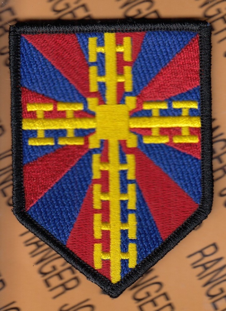 US Army 272nd Support Brigade ~3.5" uniform shoulder patch m/e