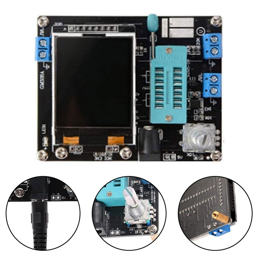 For GM328A Transistor Tester Component with LCD Screen for Electronic Testing