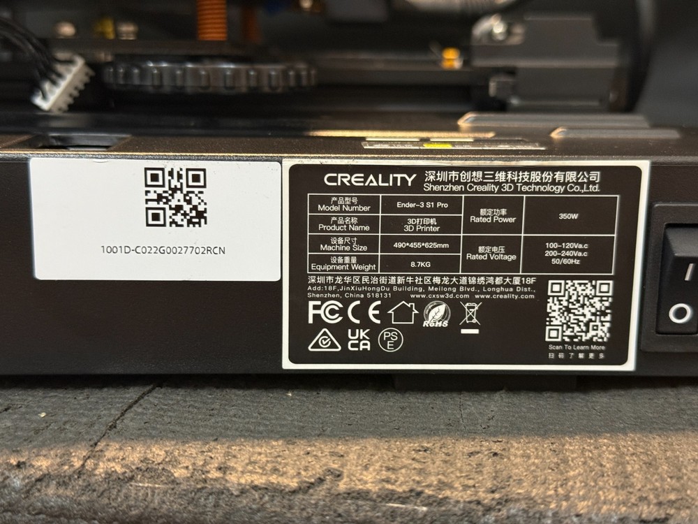 Creality Ender 3 S1 PRO Printer