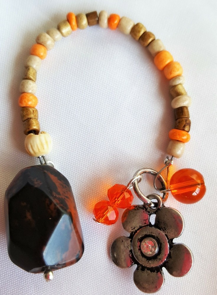 Mahogany Obsidian Pendulum (Reiki blessed, hand-crafted)