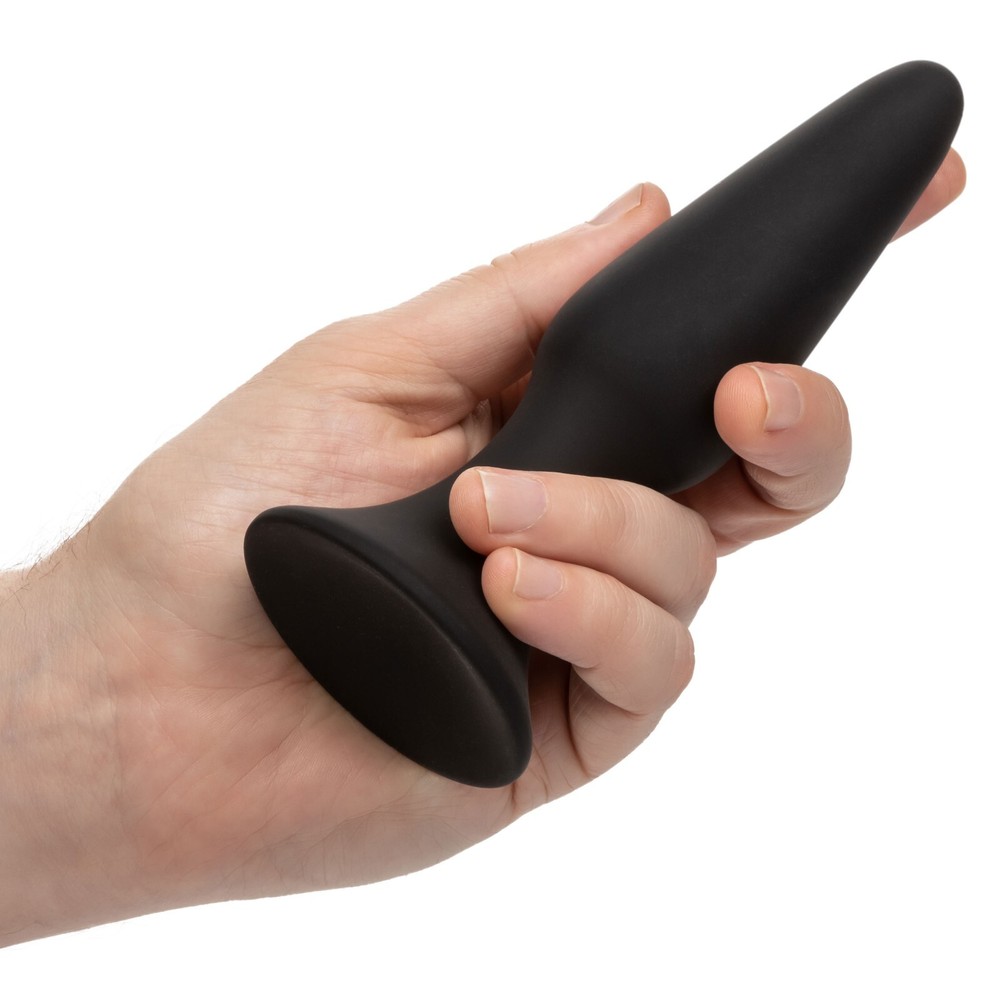 COLT Silicone Anal Trainer 3PC Kit Black - Graduated Butt Plug Set