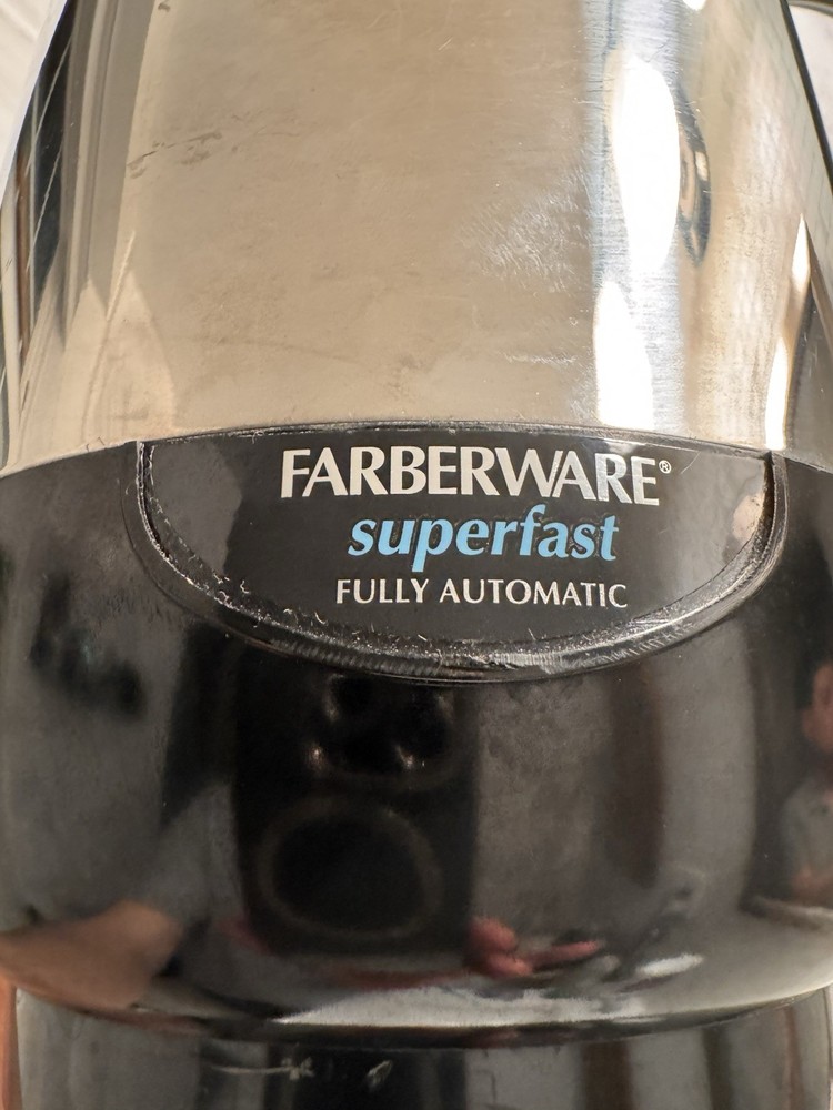 Farberware Super Fast Automatic 8 Cup Coffee Percolator Model FCP280