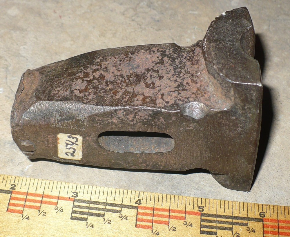 Blacksmith Top Swage Hammer Head 2 1/2' Round
