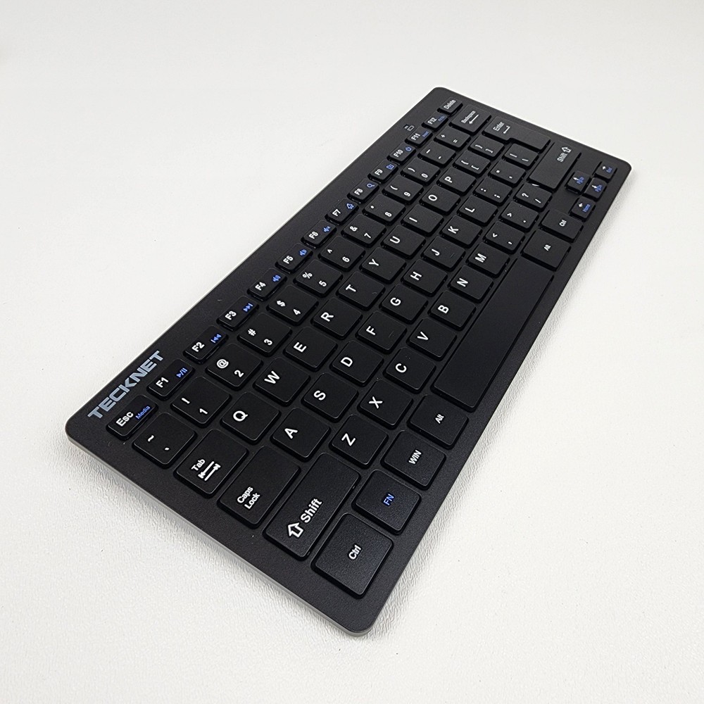 TECKNET Wireless Keyboard Mouse Combo USB Receiver Slim Compact TK-KM006