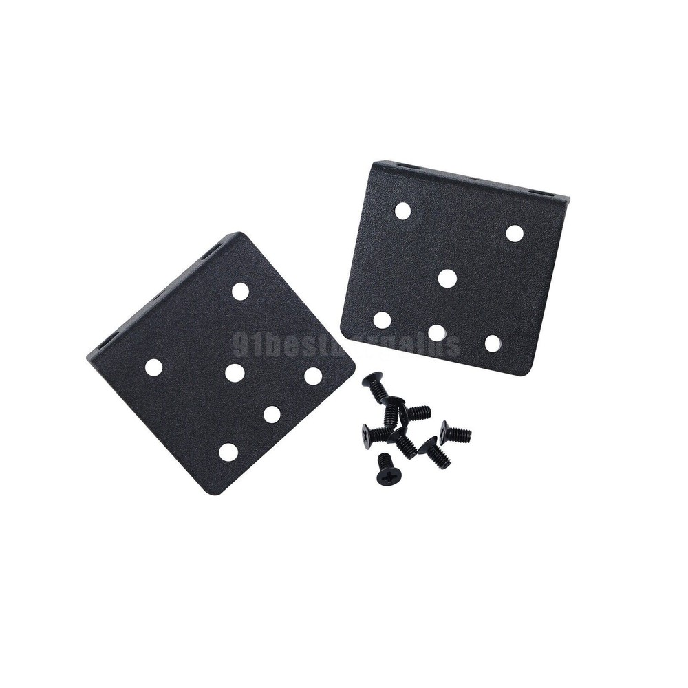 1Pair Rack Mount kit ACS-2811RM-19 bracket for Cisco 2811 Black