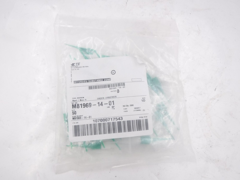 50 Pack TE Connectivity 22d Insertion & Extraction Tools M81969/14-01