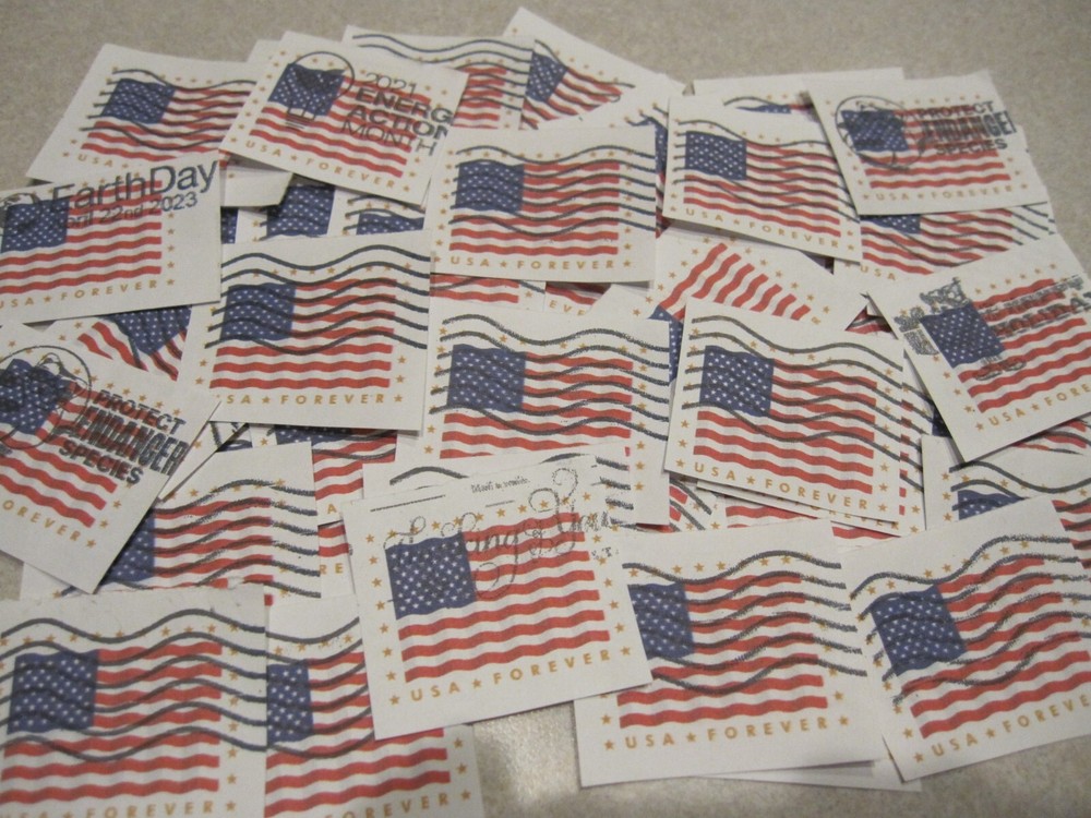 USED US POSTAL STATIONARY COLLECTION