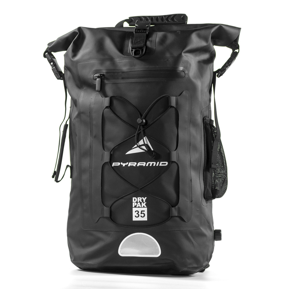 Waterproof 35L Motorcycle Backpack | Black Black LUG003B