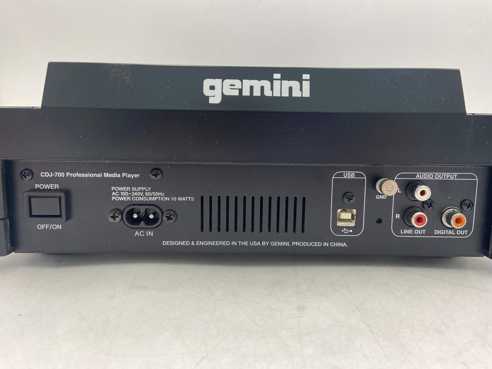 Gemini CDJ-700 Media Player Professional DJ MIDI Controller CDJ-700