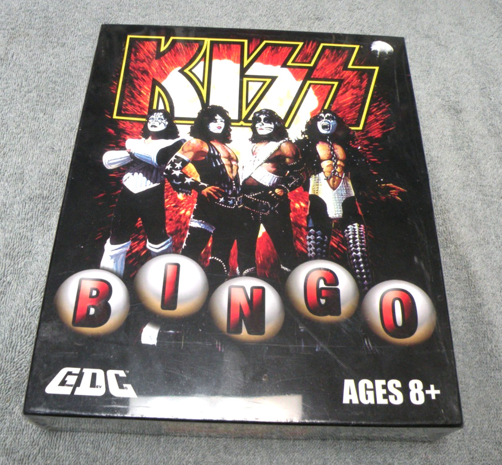 KISS  Bingo Game - Brand New Sealed
