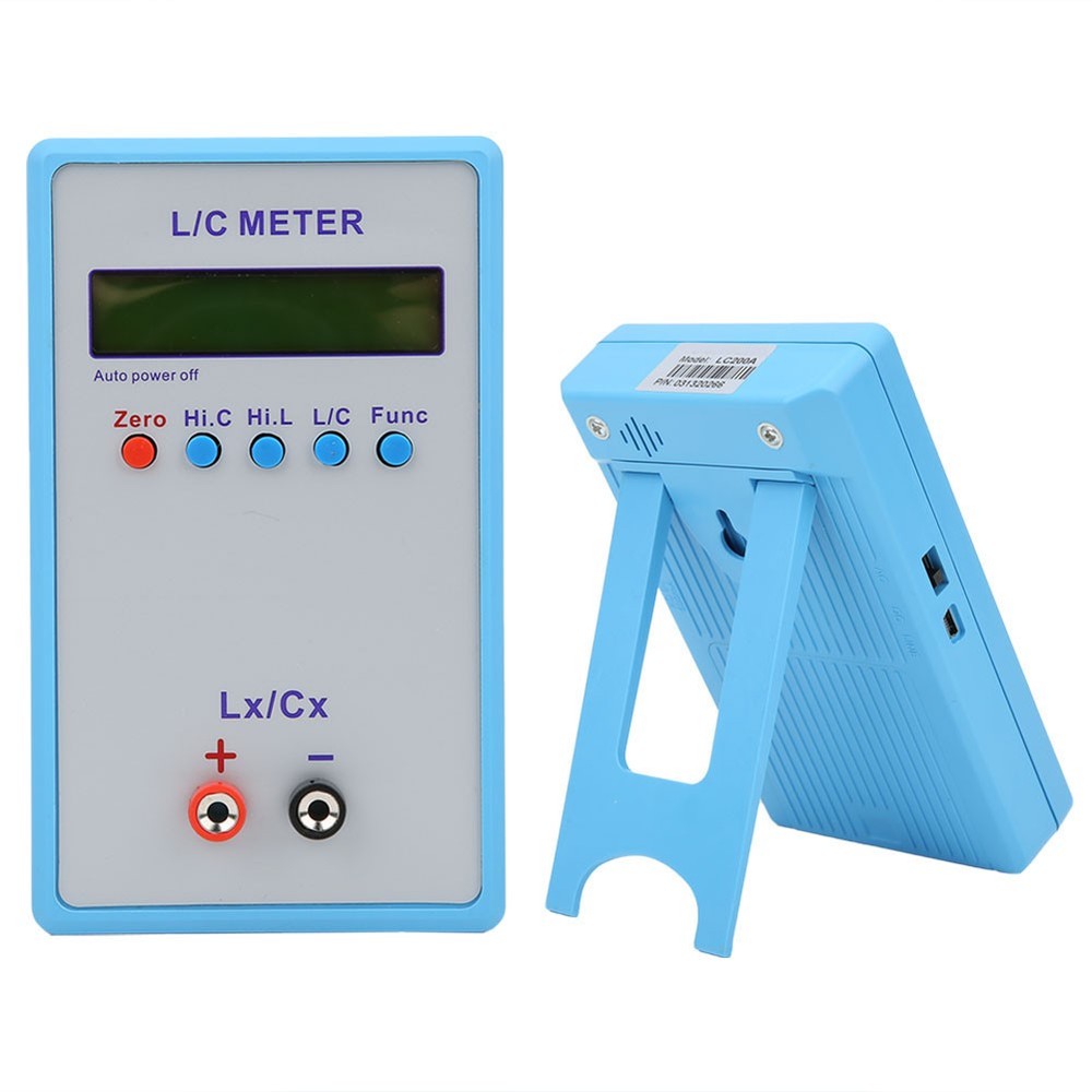 Inductance Capacitance Meter L C Meter Electric ABS Multimeter Accessory