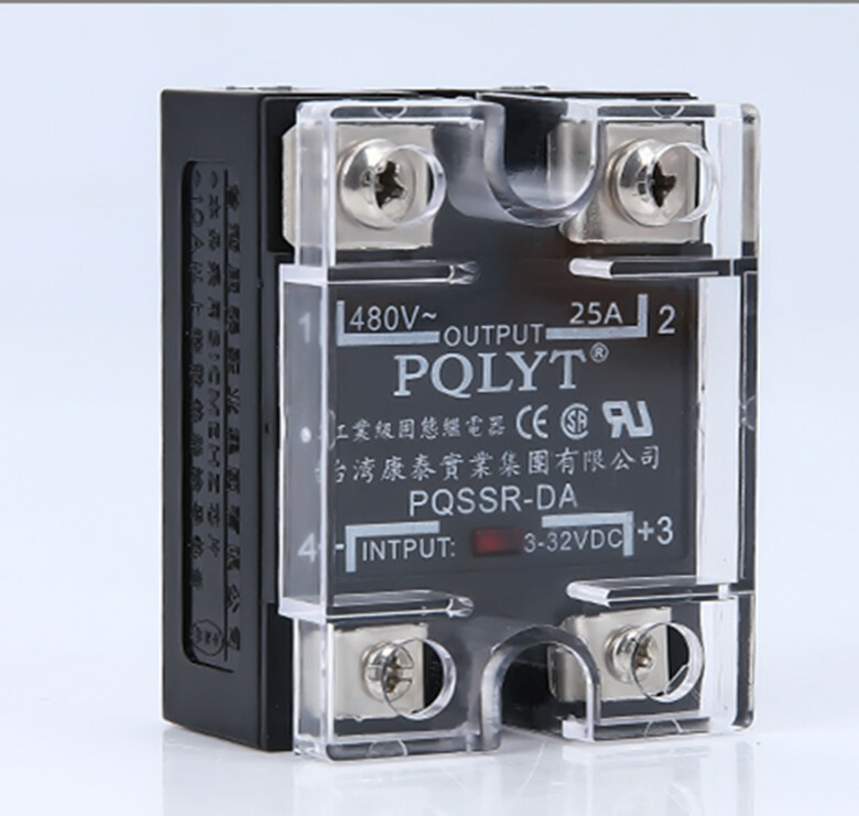 PQSSR-DA 25A Single-phase Solid State Relay SSR-25DA DC Control AC