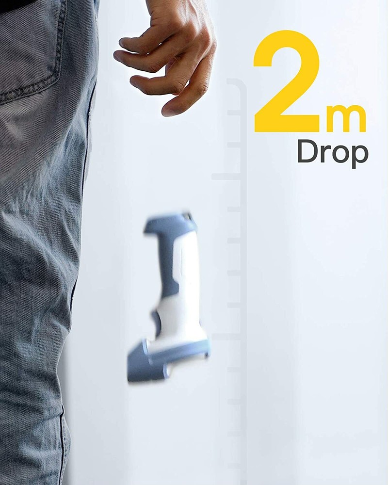 Inateck 2D Wireless Barcode Scanner 2.4Ghz GS1 Barcode Reader Gun Bluetooth 5.0