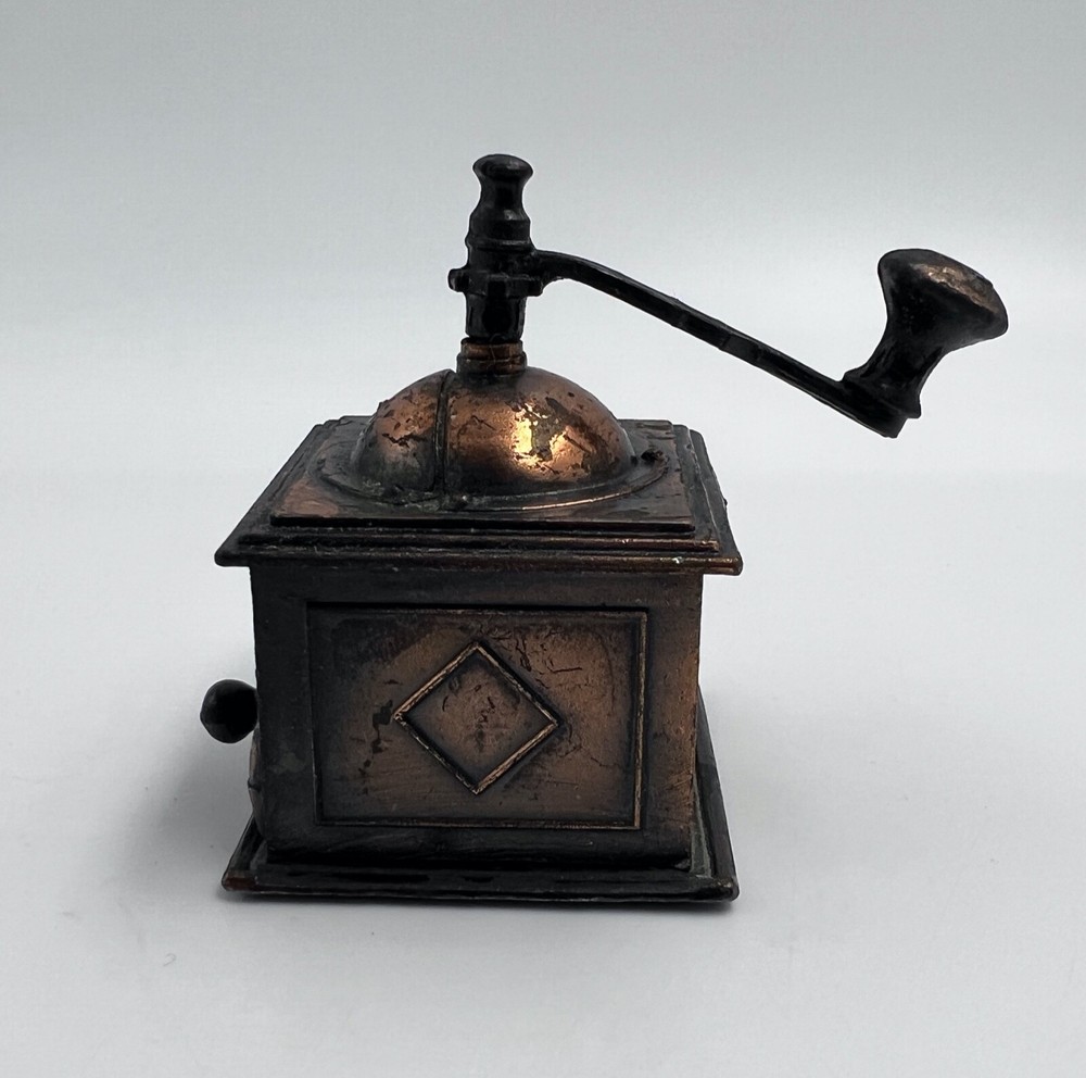 Vintage Brass Pencil Sharpener Coffee Grinder