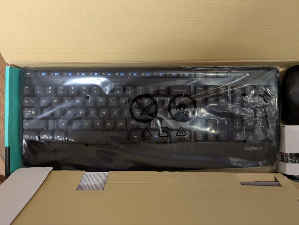 Logitech MK345 Wireless Keyboard & Mouse Combo 2.4GHz USB Receiver PC Laptop